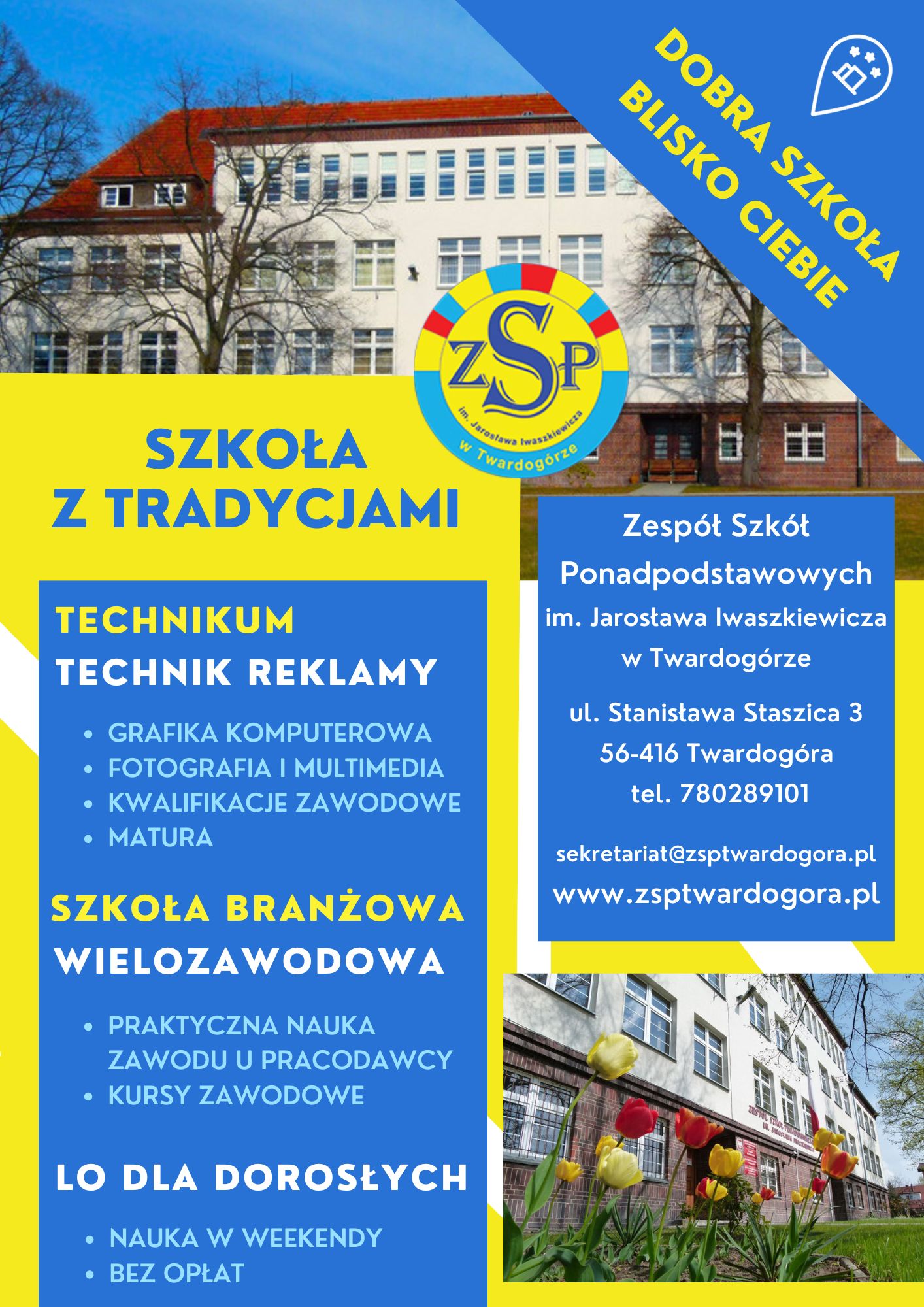 Rekrutacja do ZSP w Twardogórze 2024/2025