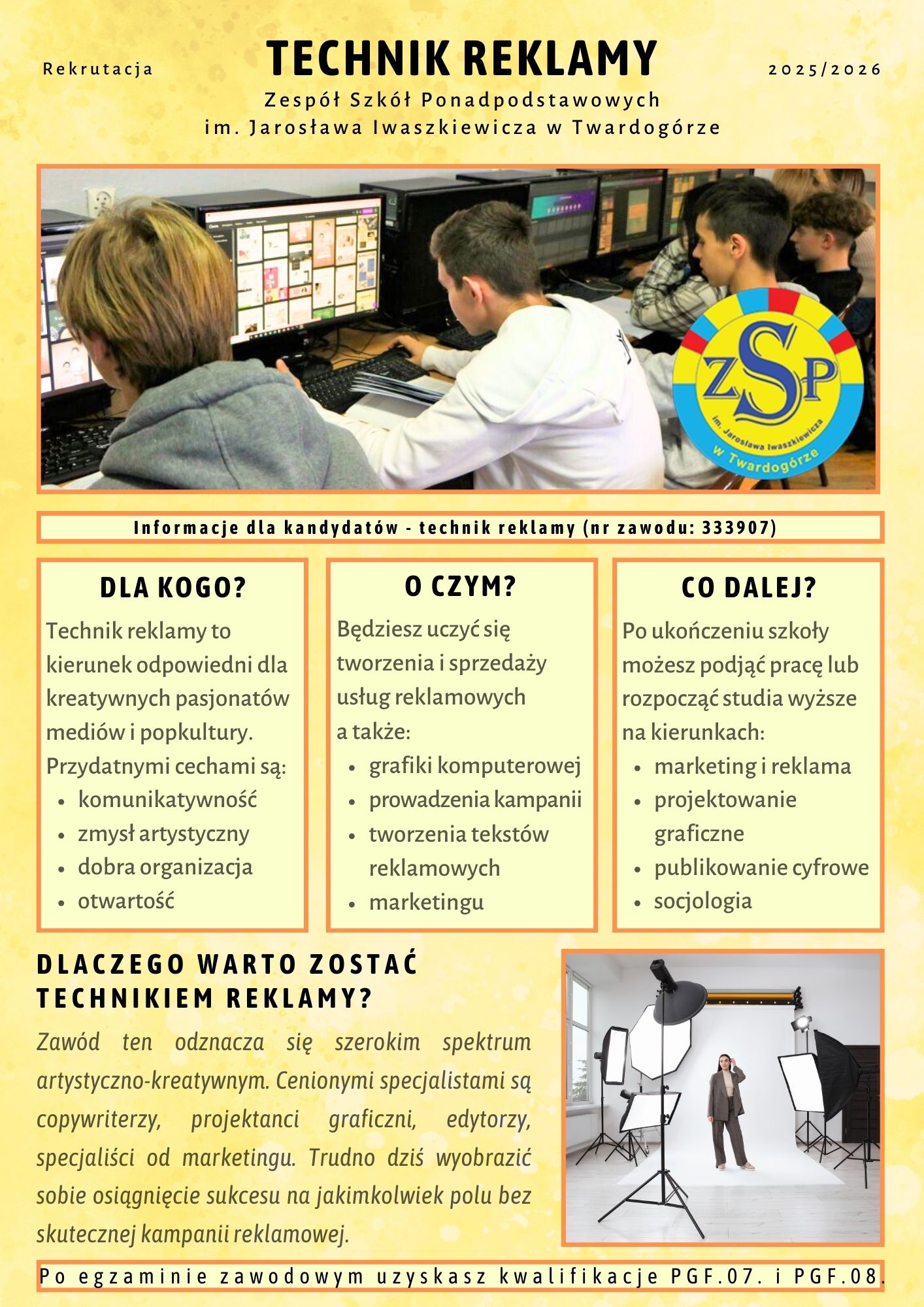 Rekrutacja do ZSP w Twardogórze