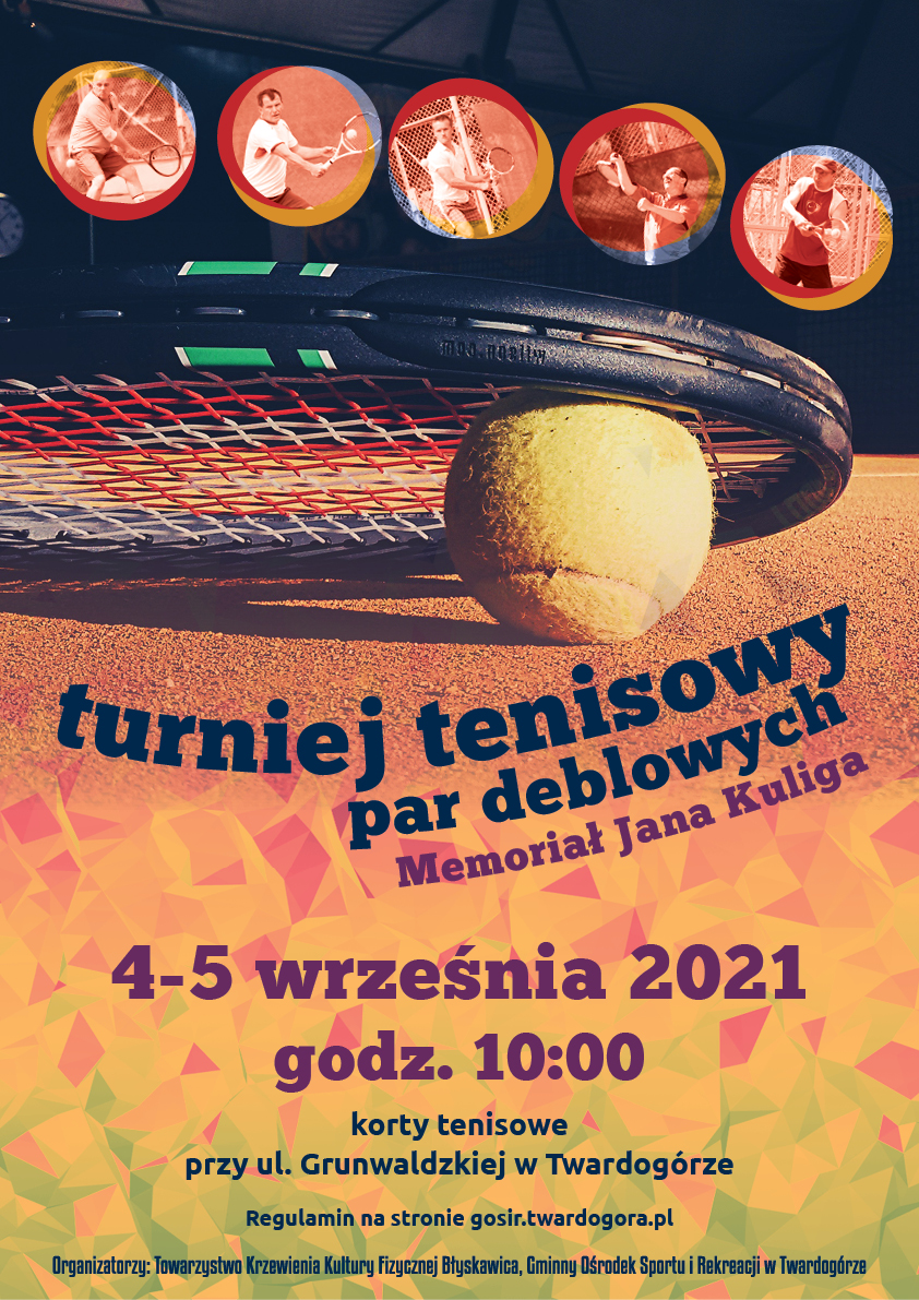 Tenisowy turniej deblowy - Memoriał Jana Kuliga