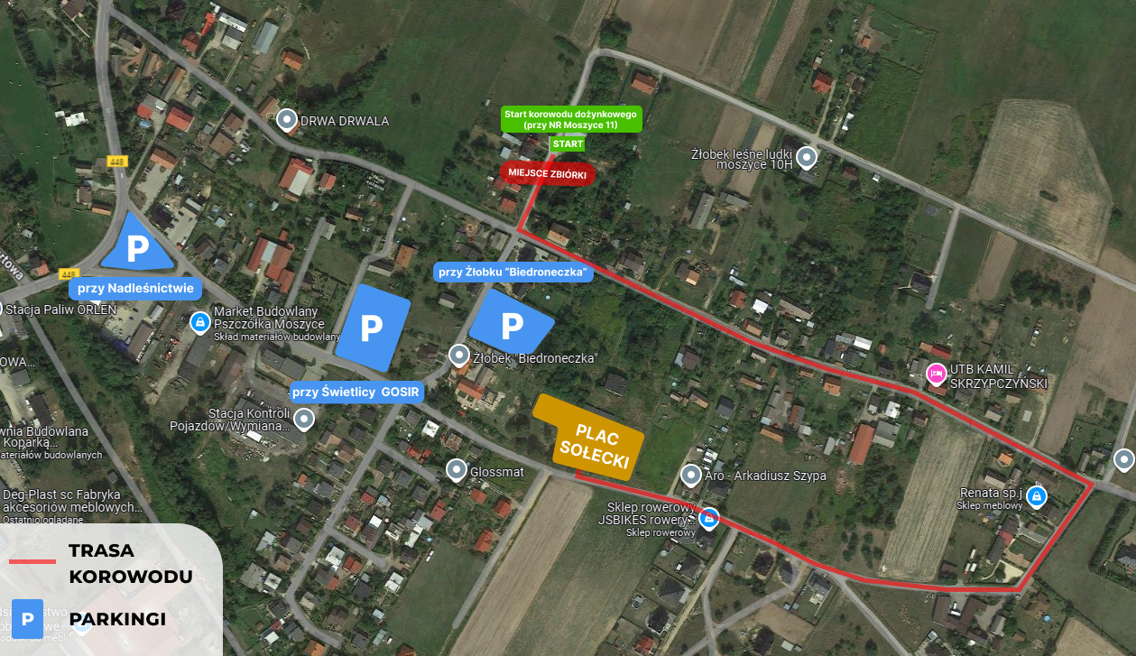 Lokalizacja dożynek
