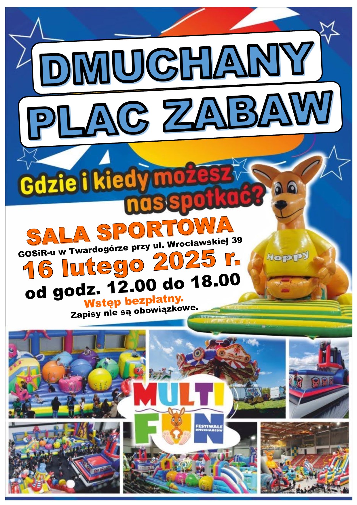 Dmuchany plac zabaw