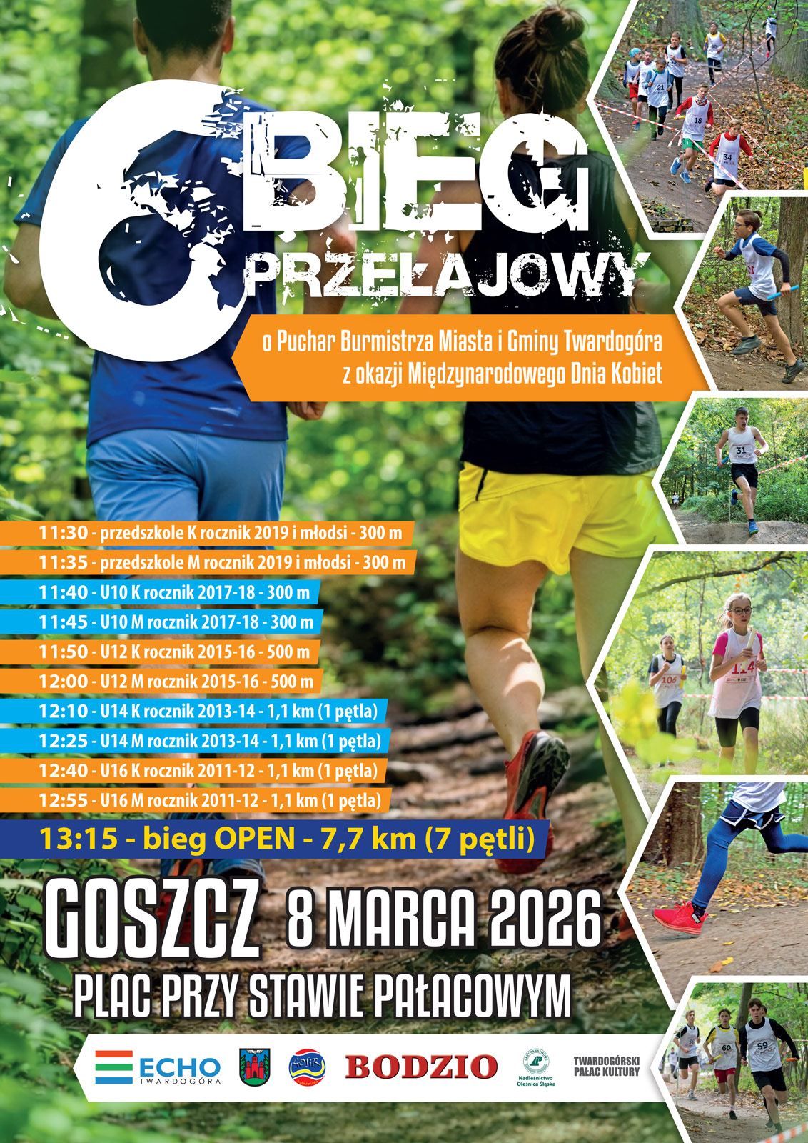 VI Bieg Przełajowy o Puchar Burmistrza Miasta i Gminy Twardog&oacute;ra
