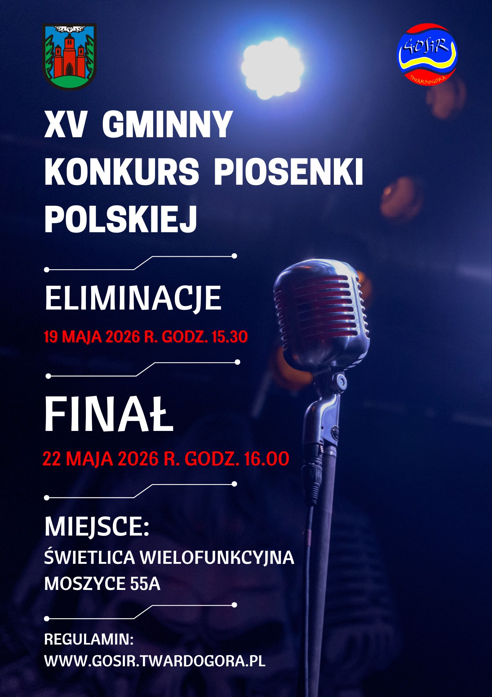 Finał XV Gminnego Konkursu Piosenki Polskiej